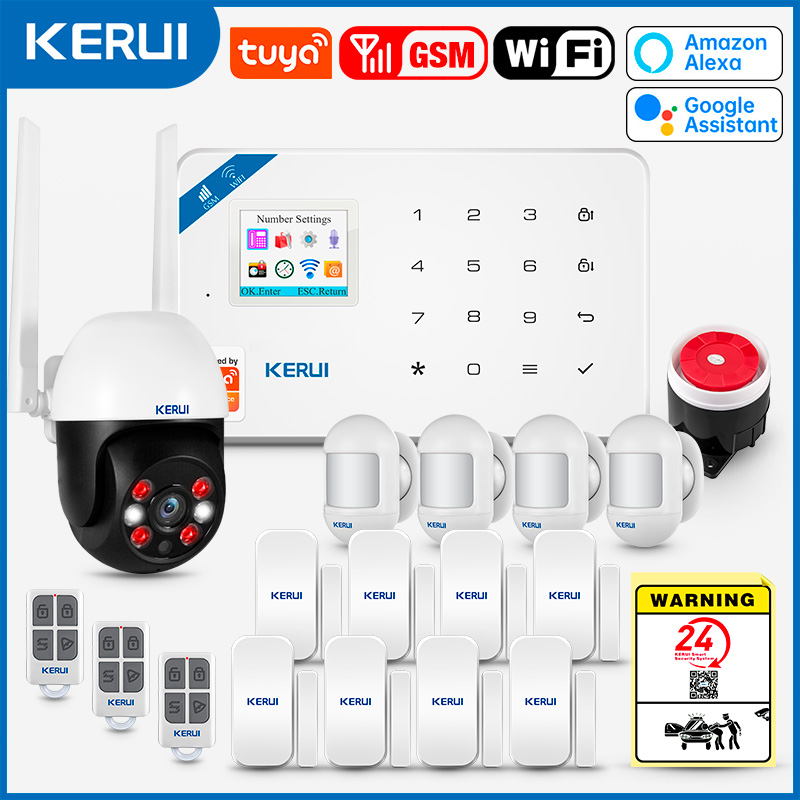 KERUI W181 Tuya Smart WIFI GSM - Home Security Front Door Camera recension och pris