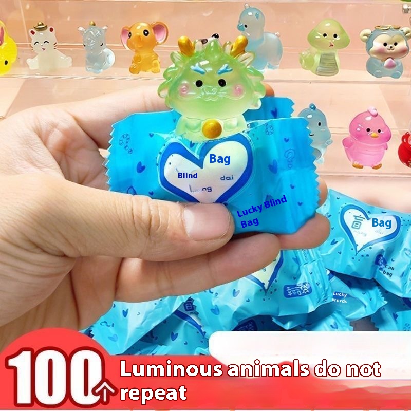 100Pcs Mini Luminous Resin Bli - Home Security Box recension och pris