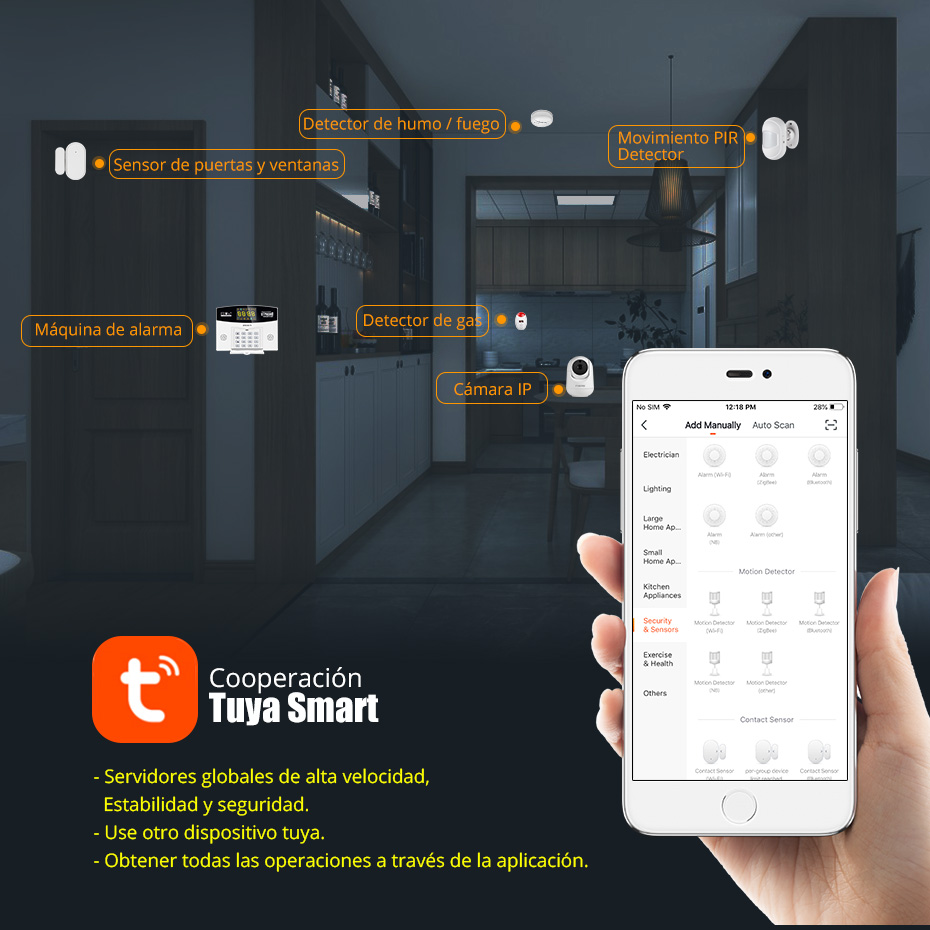 Fuers Tuya Smart Alarm System  - Home Security Front Door Camera recension och pris