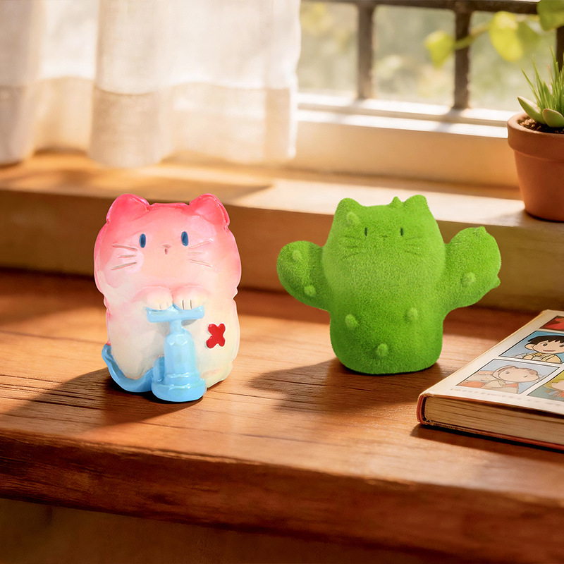 Cute Cat Blind Box Figure Resi - Home Security Box recension och pris