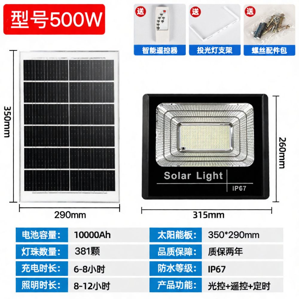 High Efficiency Solar Led Floo - Home Security Flood Lights recension och pris